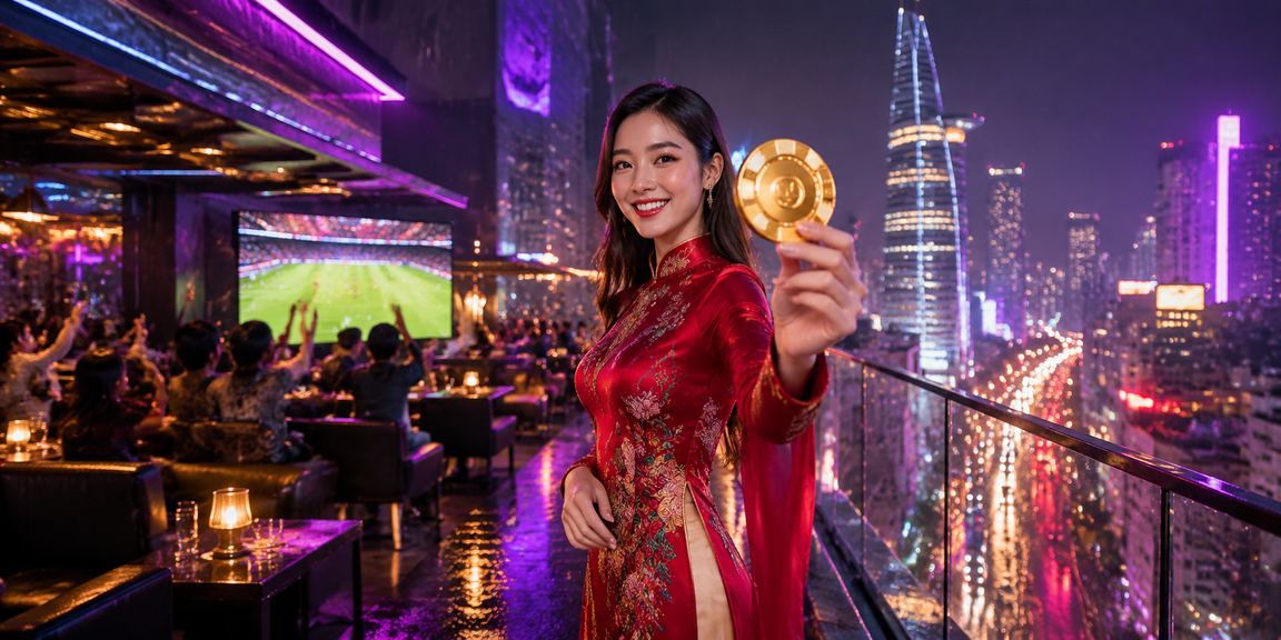 Người chơi casino tại TP. Hồ Chí Minh trong trang phục áo dài truyền thống